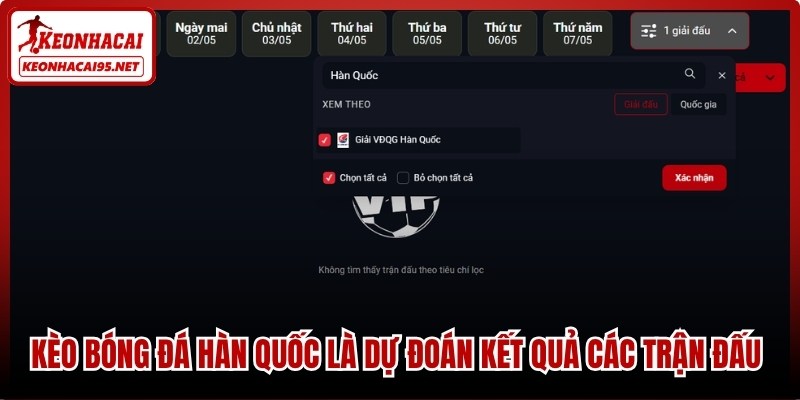 Kèo bóng đá Hàn Quốc là dự đoán kết quả các trận đấu thuộc giải K-League